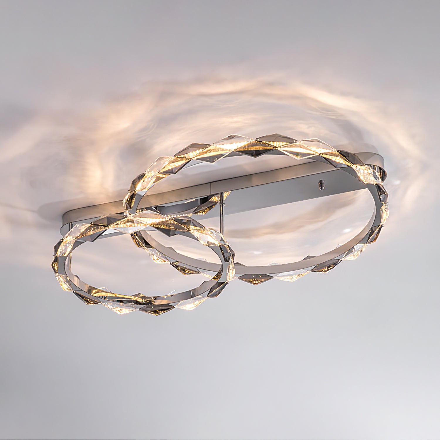 ロンバスクリスタルシーリングランプ