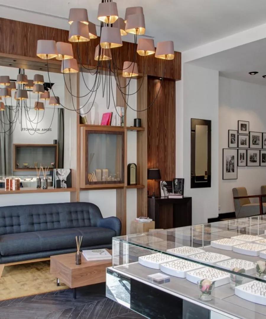 装飾要素シャンデリア