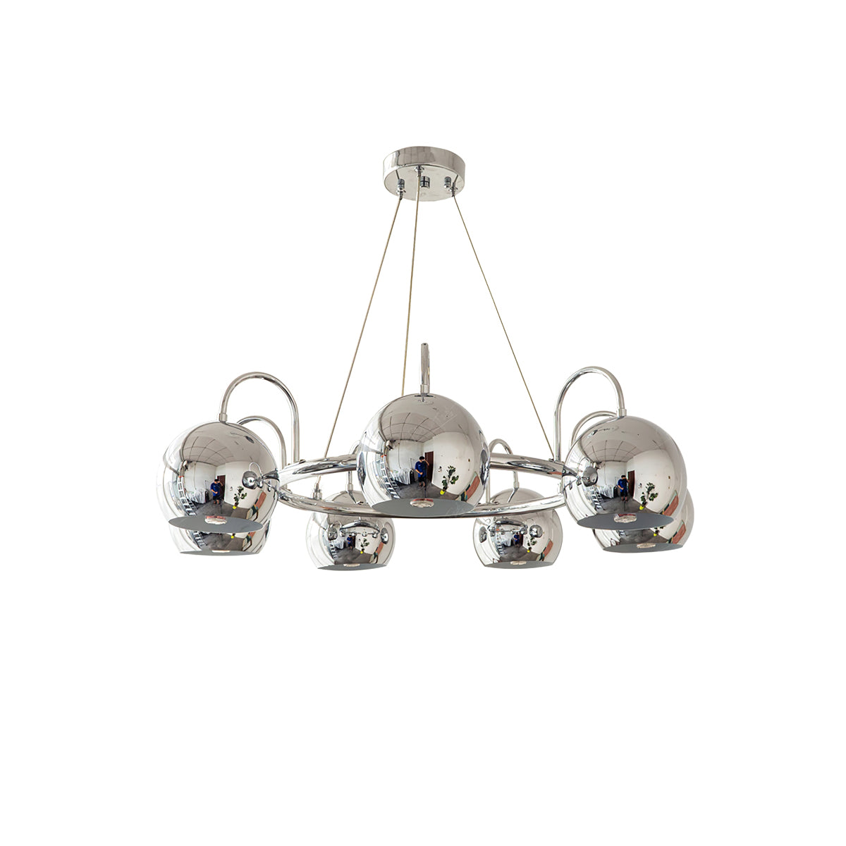 目玉シャンデリア