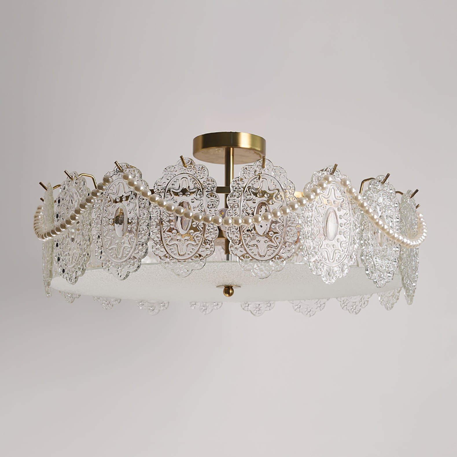 ドラムクリスタルシャンデリア