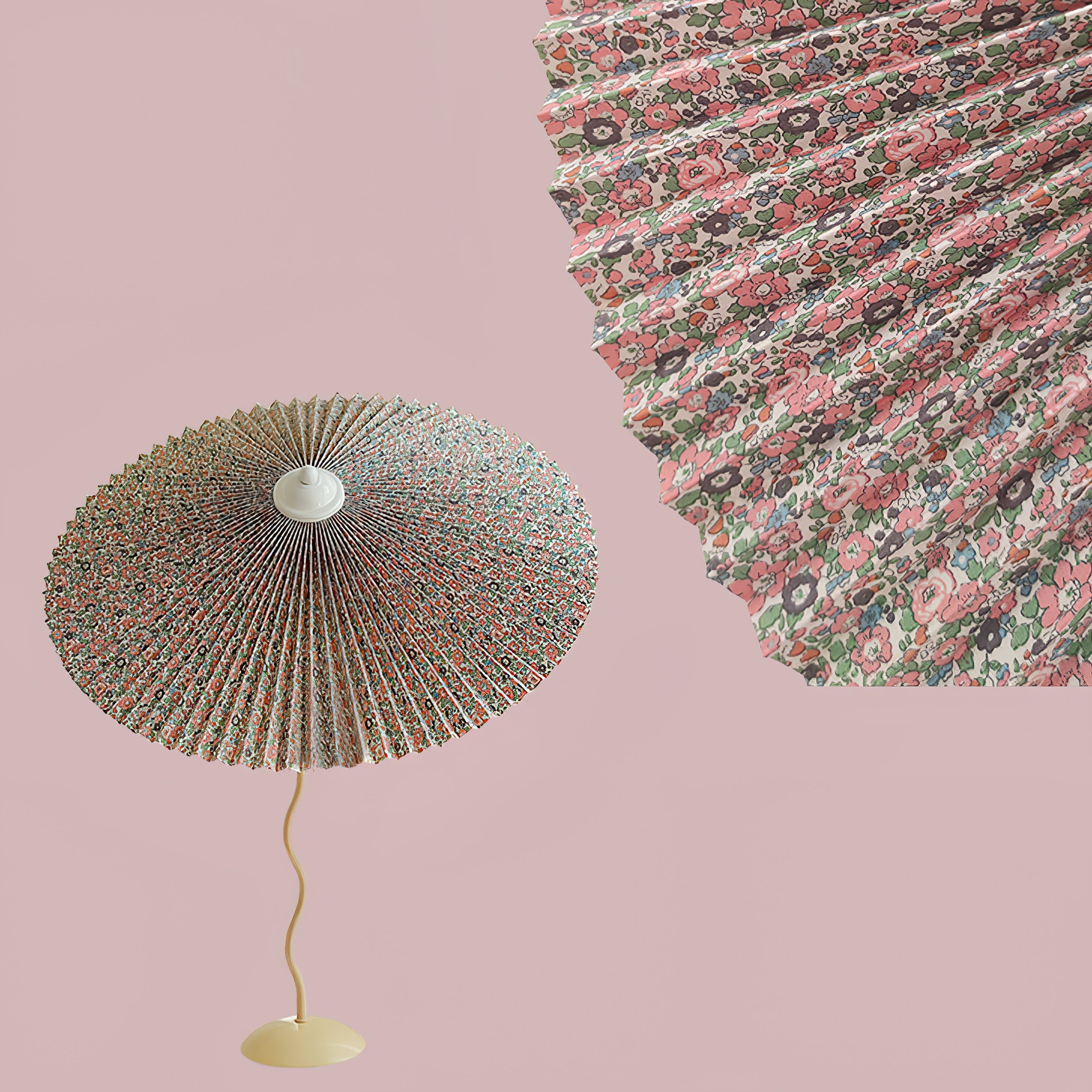 プリーツハットテーブルランプ