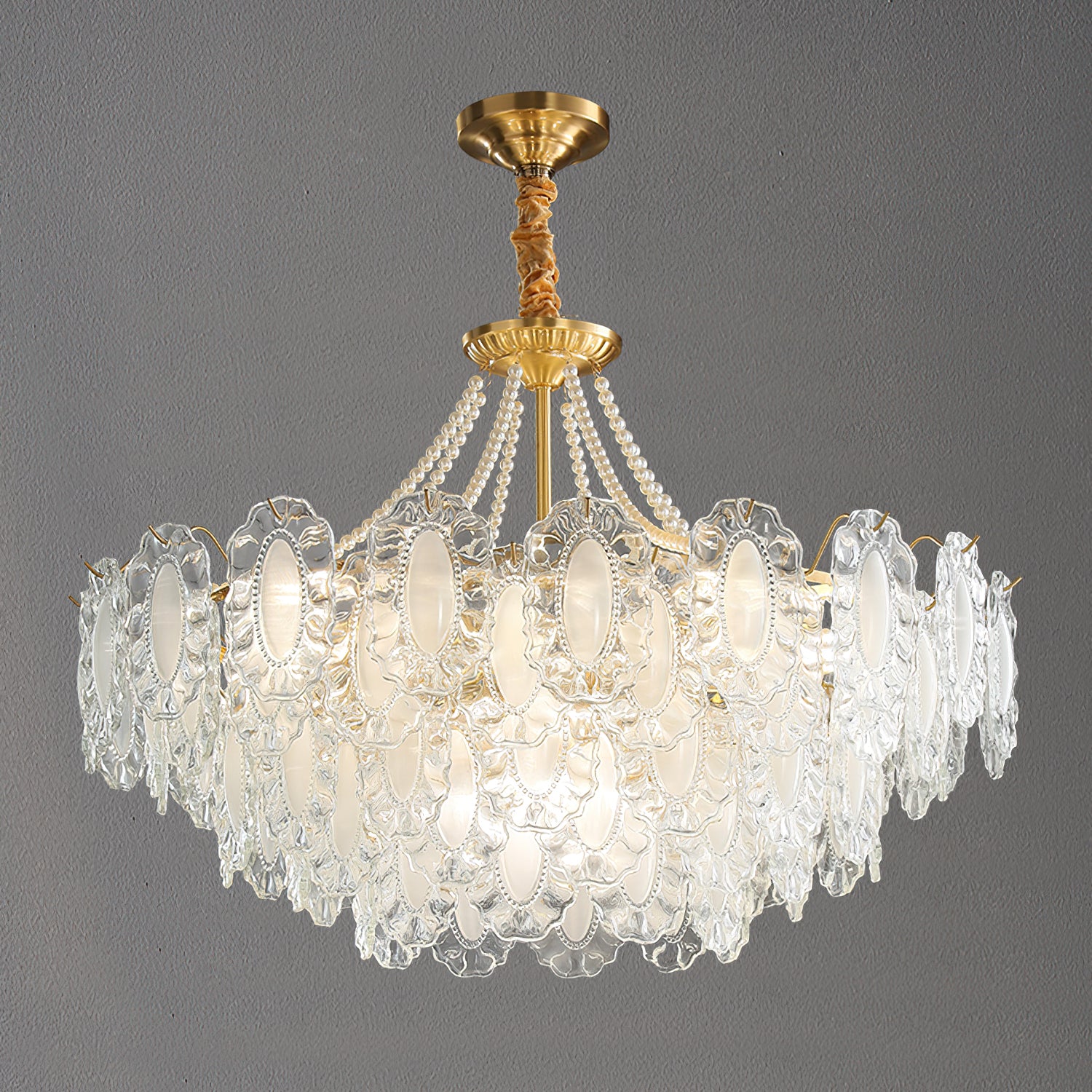 Nason Pearl Glass Chandelier