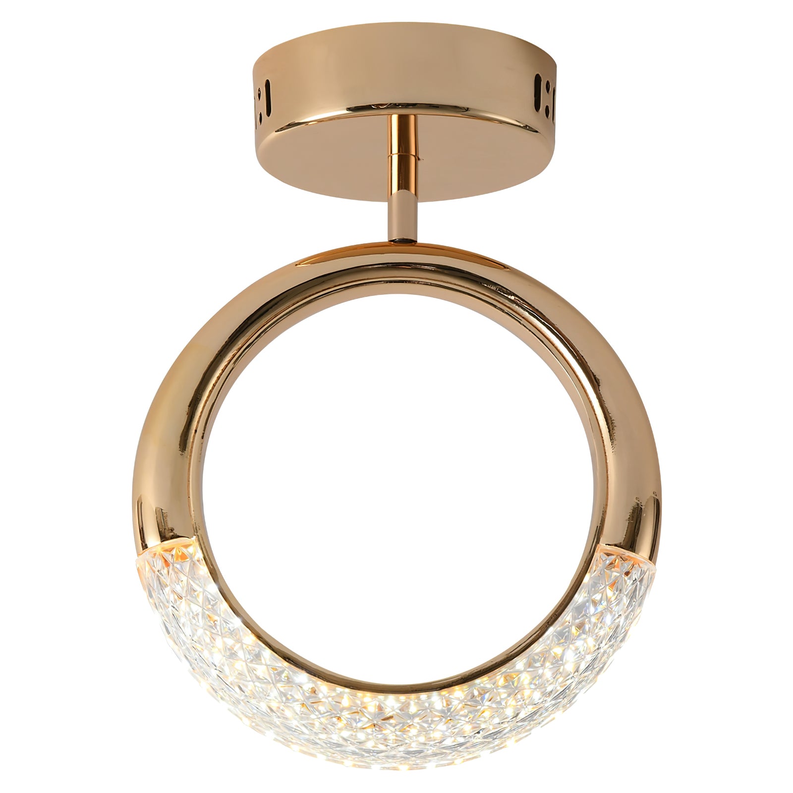 光沢のあるイヤリングの天井ランプ