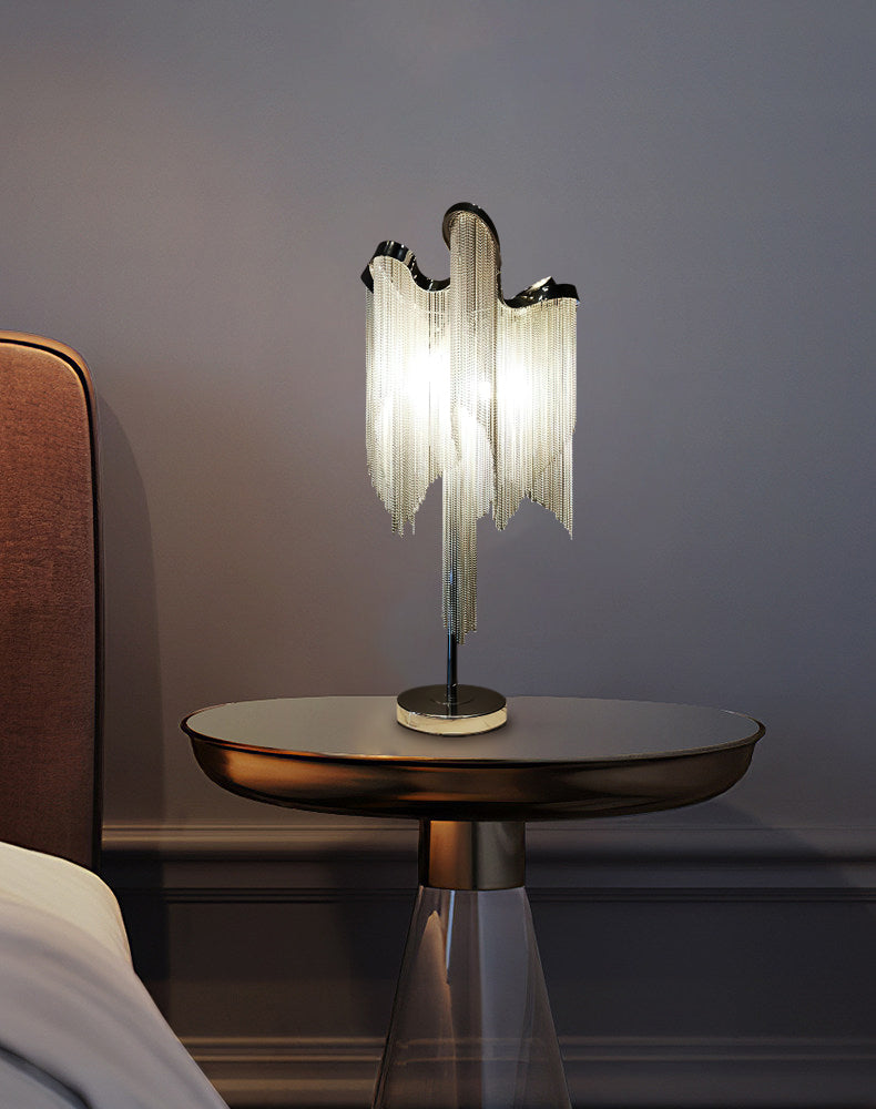 ポストモダン シンプル タッセル テーブルランプ