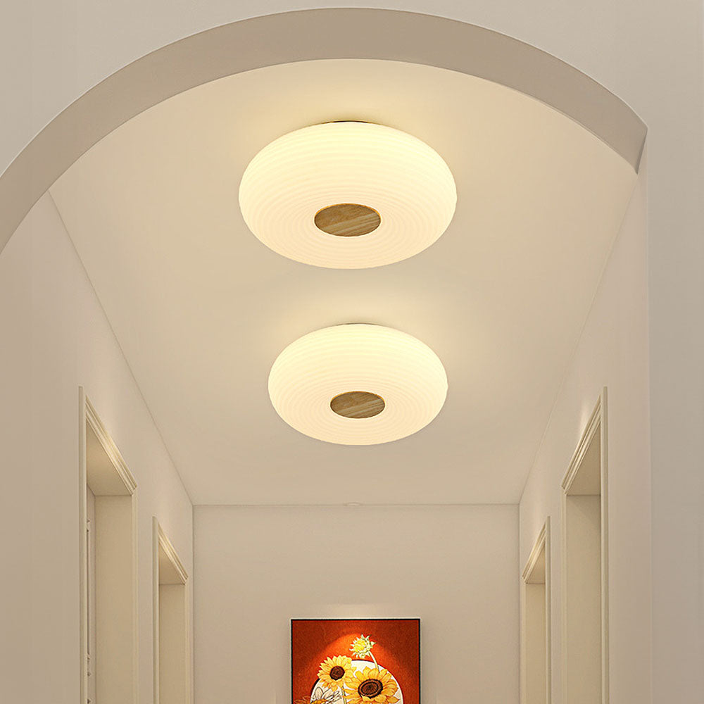 侘び寂びアクリルLEDベッドルームシーリングライト