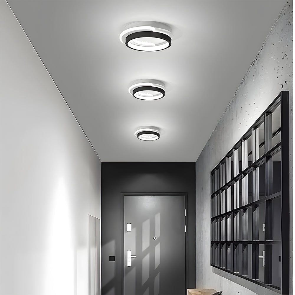 廊下用の現代的なフラッシュシーリング照明