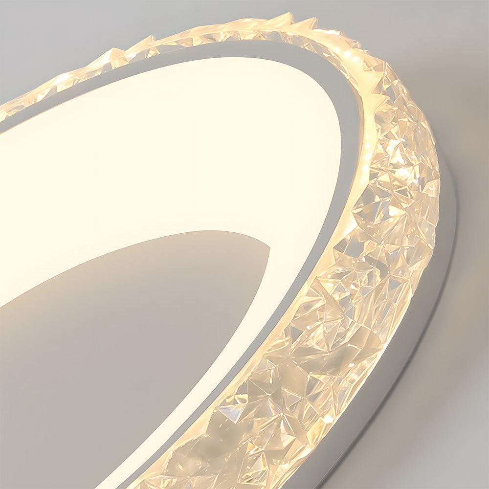 モダンな鉄製調光LEDリビングルーム天井照明