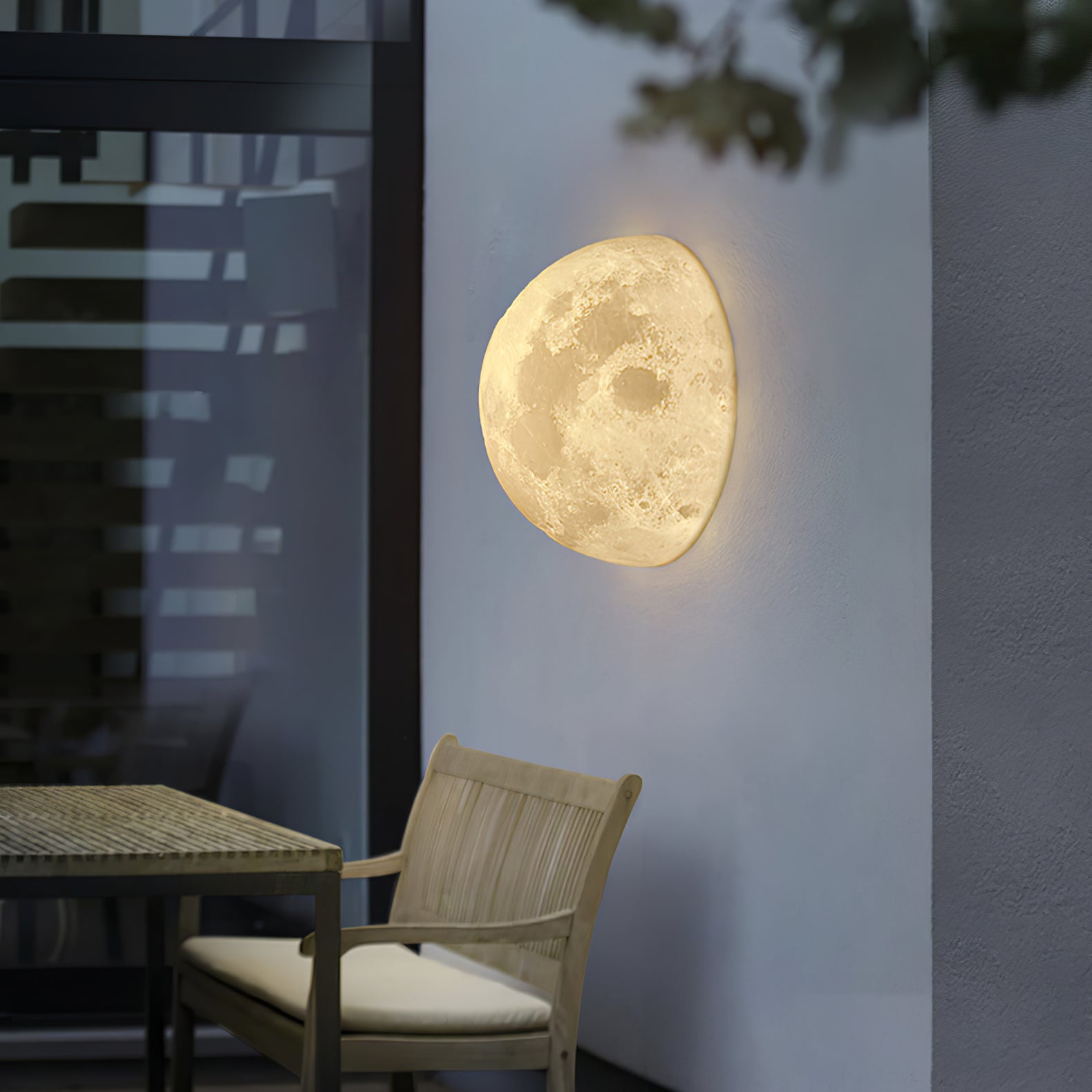Hemisphere Moon Wall Lamp