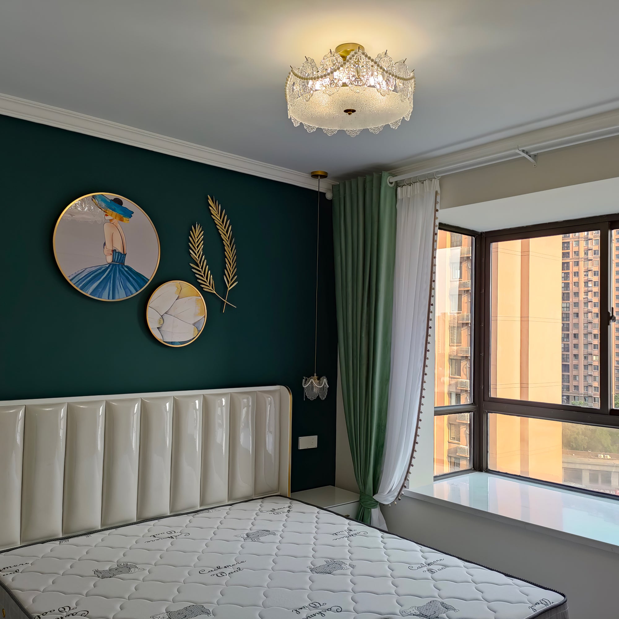 ドラムクリスタルシャンデリア