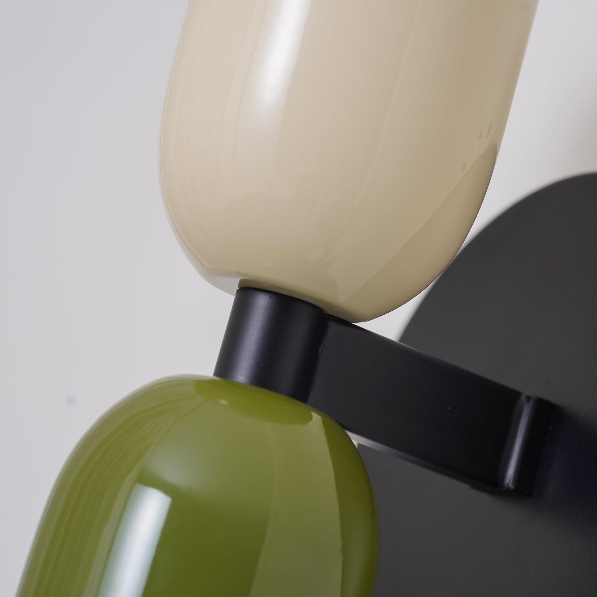 カラー二重壁ランプ