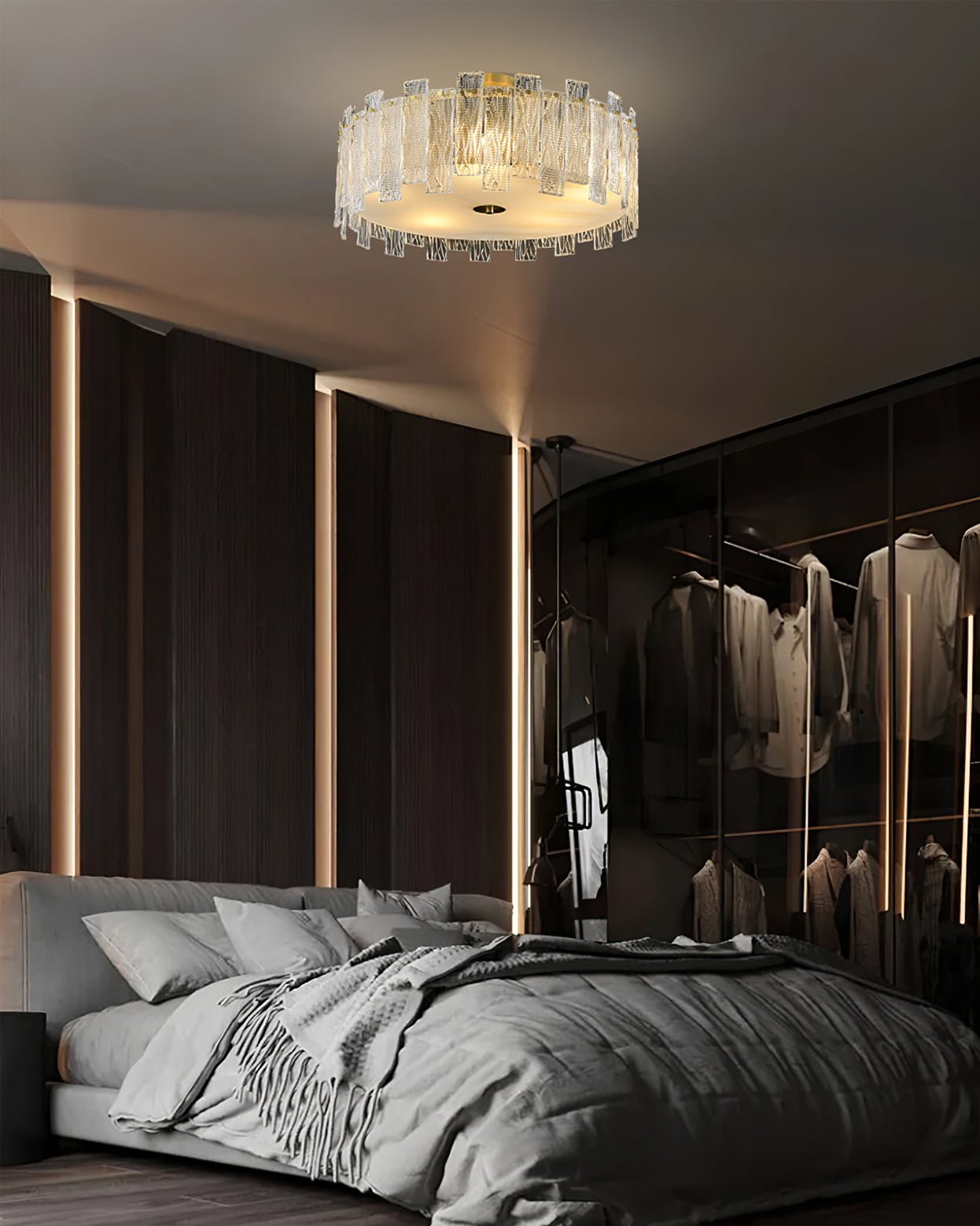 Scattered Glass Ceiling Lamp