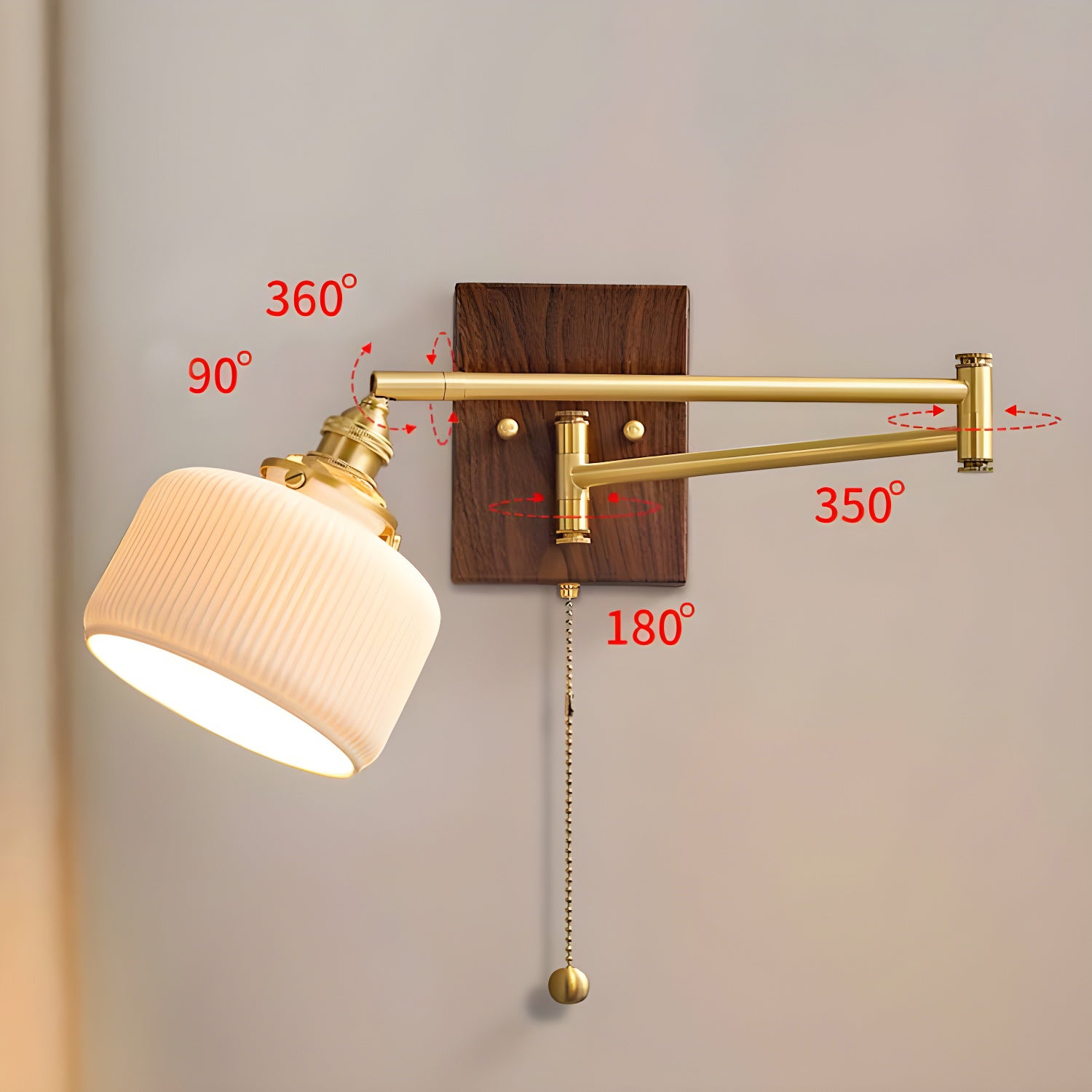 セラミックジオメトリーウォールランプ