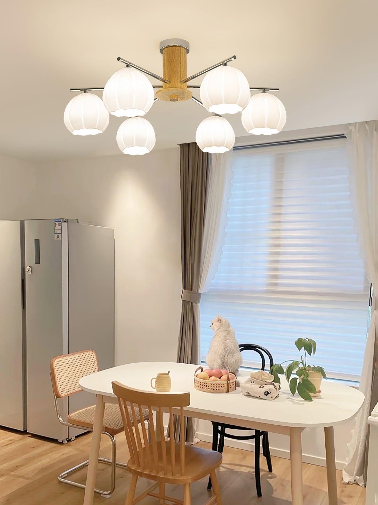 花のつぼみシーリングランプ