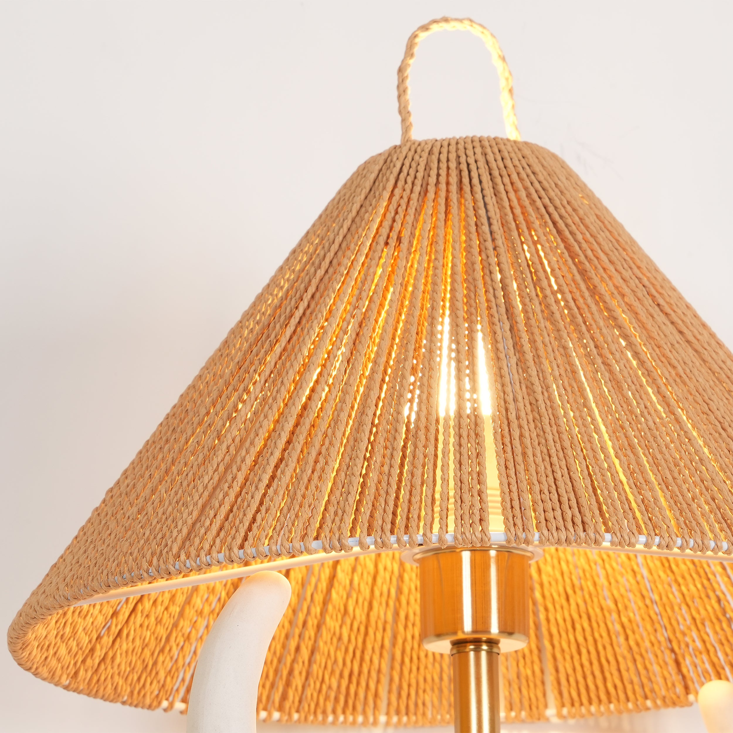 Ceramic Twine Bedroom Table Lamp