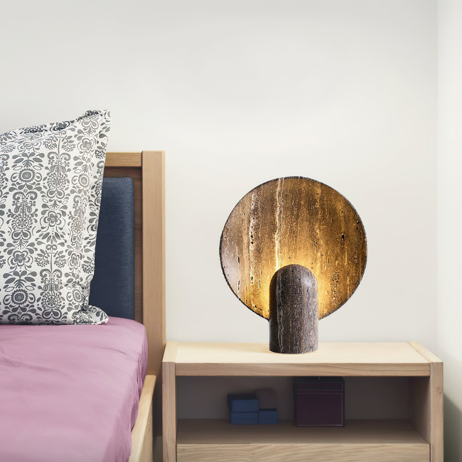 エクリプスストーンテーブルランプ