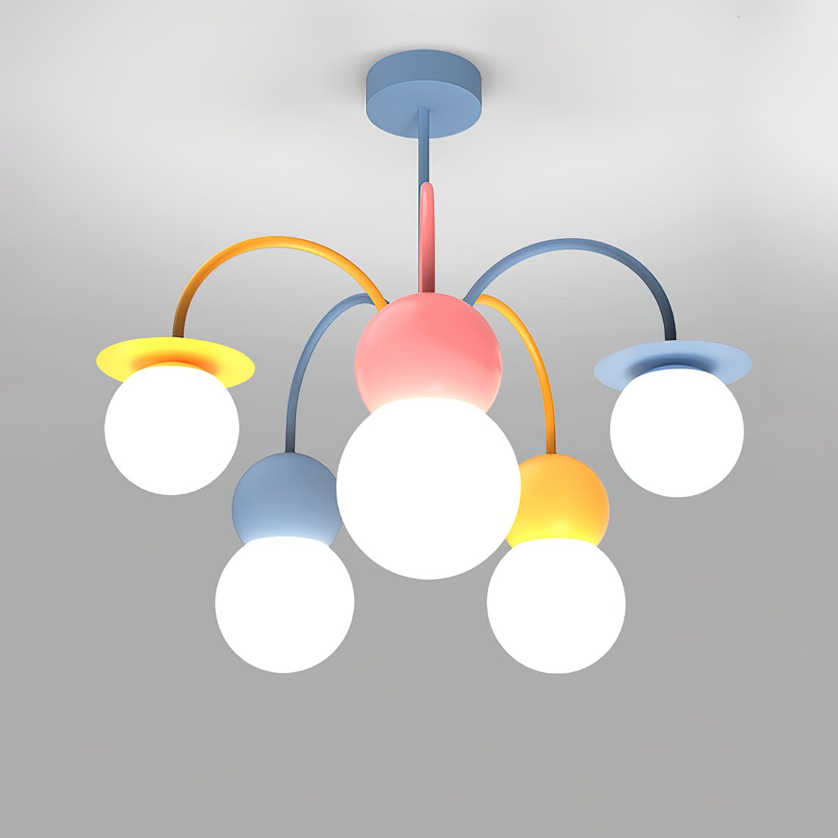 ノルディックマカロンマジックビーンシャンデリア