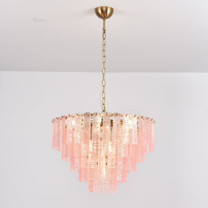 Opalora Pink Chandelier