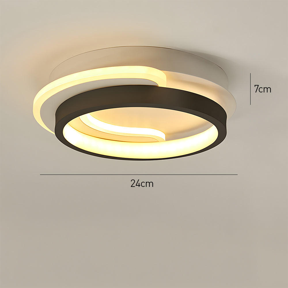 廊下用の現代的なフラッシュシーリング照明