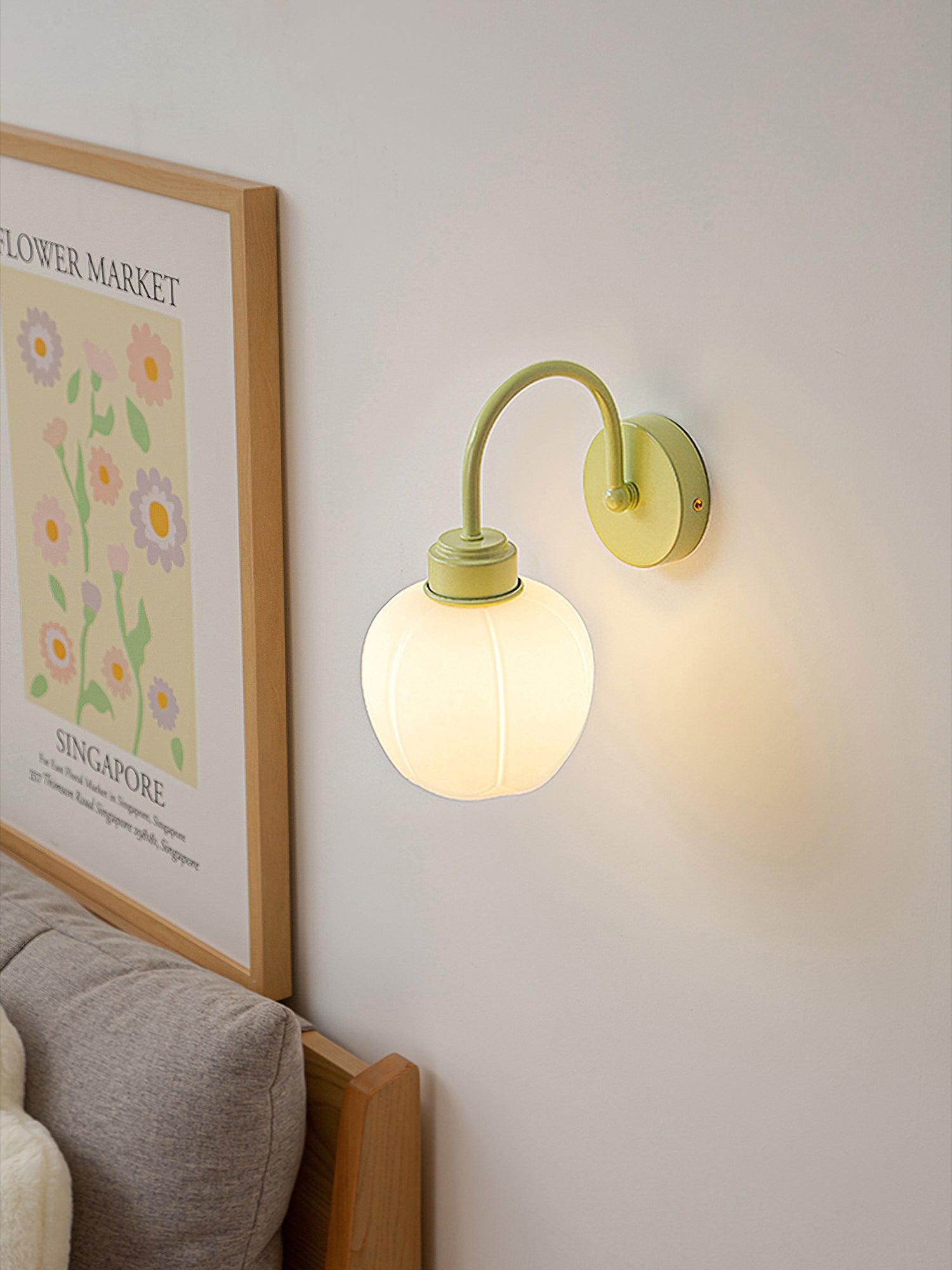 魅惑的なフラワーウォールライト