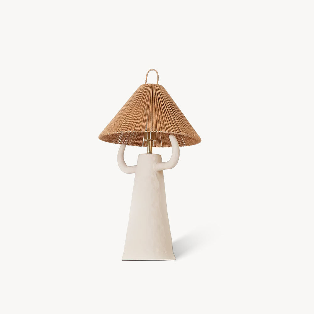Ceramic Twine Bedroom Table Lamp