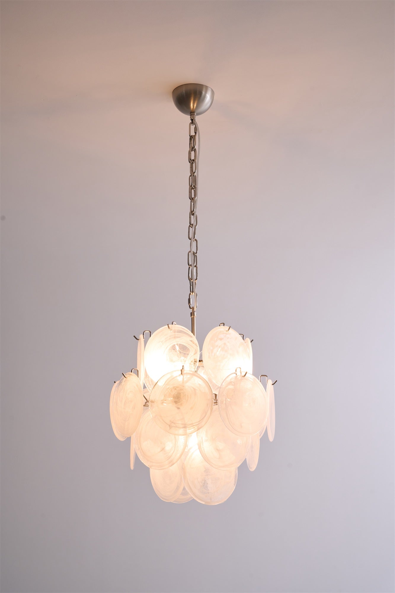 Loire Valley Glass Chandelier