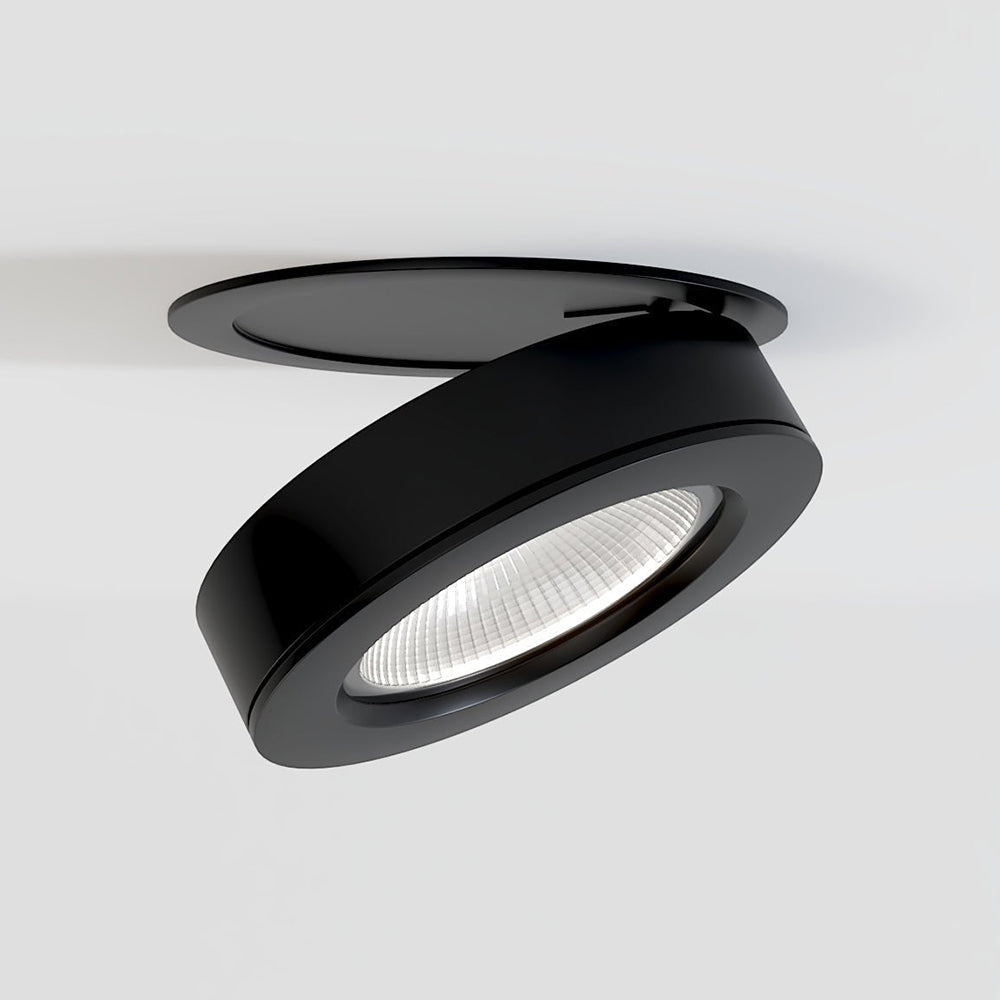 360°回転調整可能な円形アルミLED天井ダウンライト（廊下用）