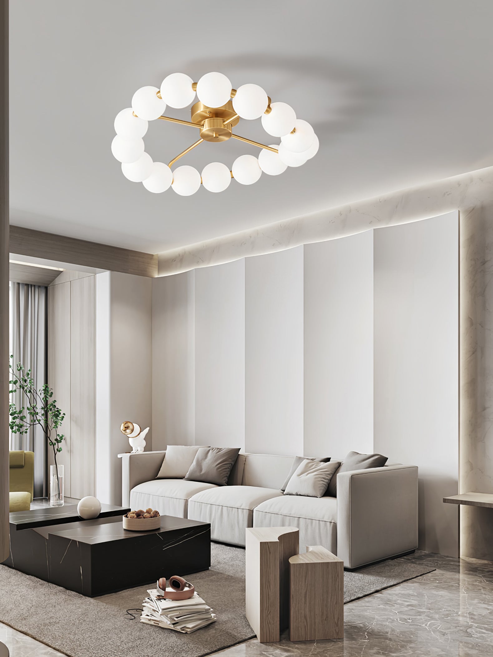 パール ラウンド シーリング ライト