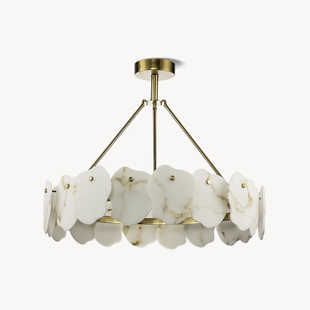Burton Alabaster Chandelier