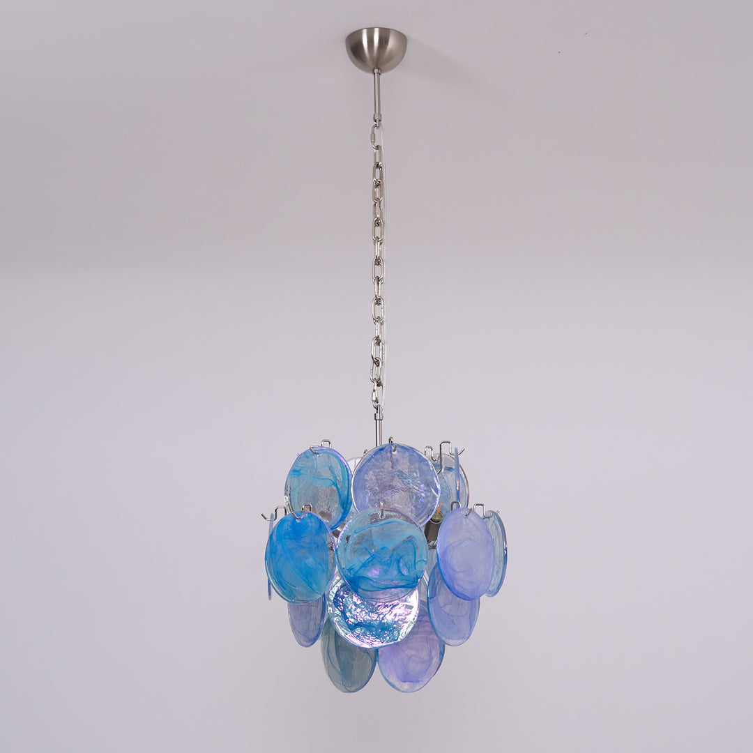 Loire Valley Glass Chandelier