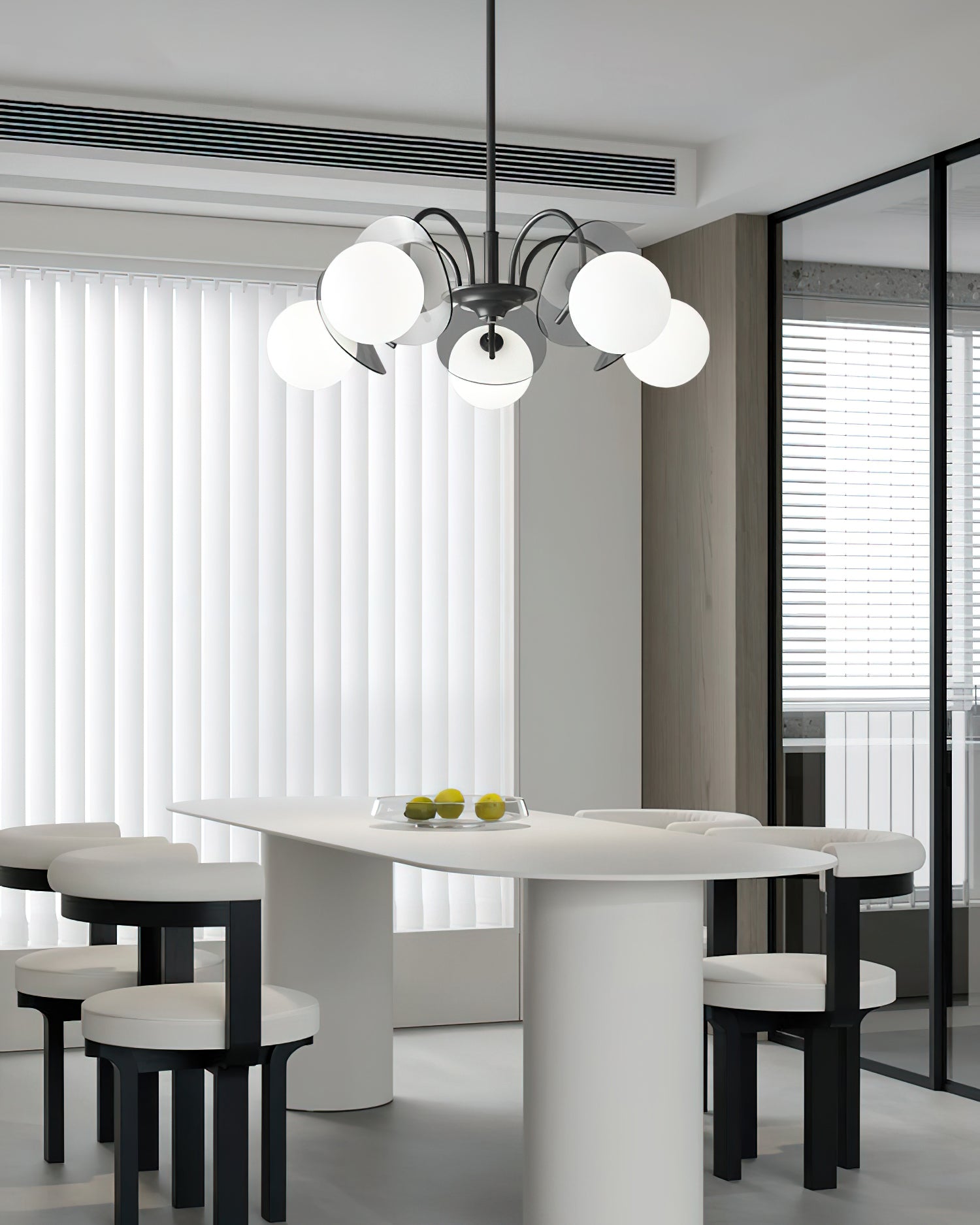 ブロッサムフラワーガラスシャンデリア