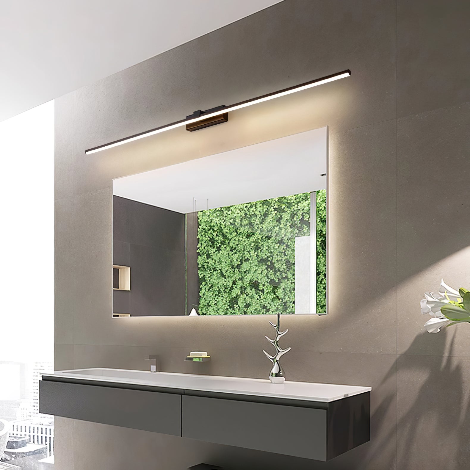 メタルリニアミラーウォールライト