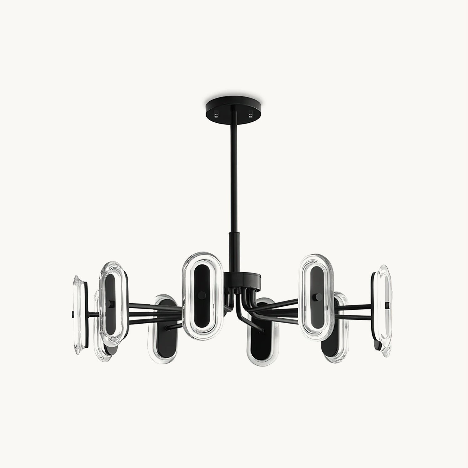 ミニマリストな銅製リビングルームシャンデリア