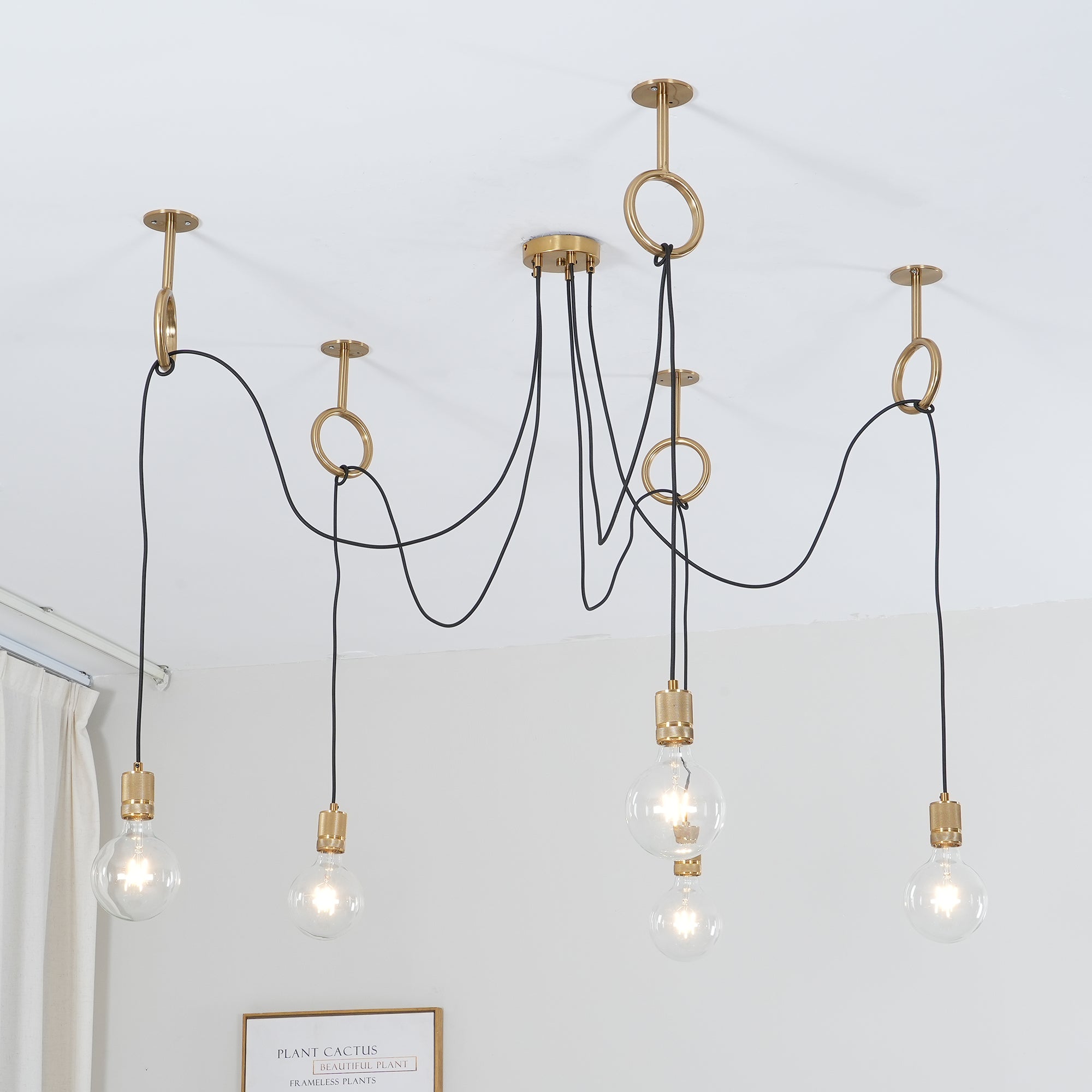 インダストリアルスパイダーシャンデリア