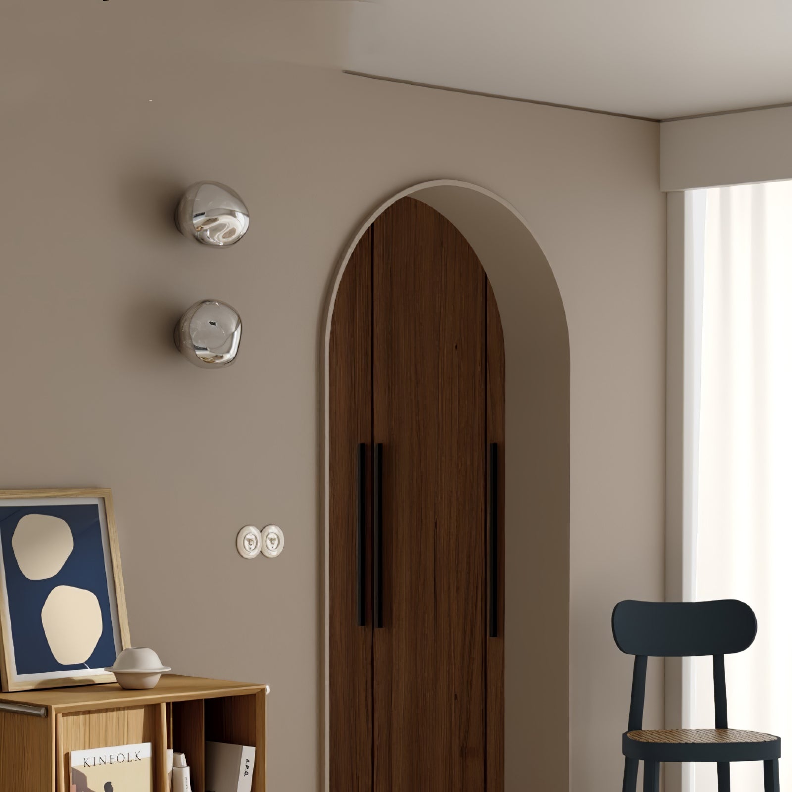 溶岩ウォールランプ