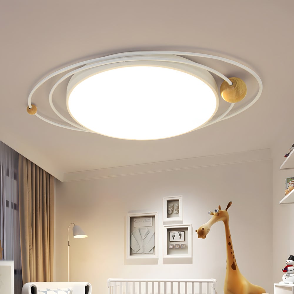 リビングルームと寝室に最適なモダンなフラッシュシーリングライト