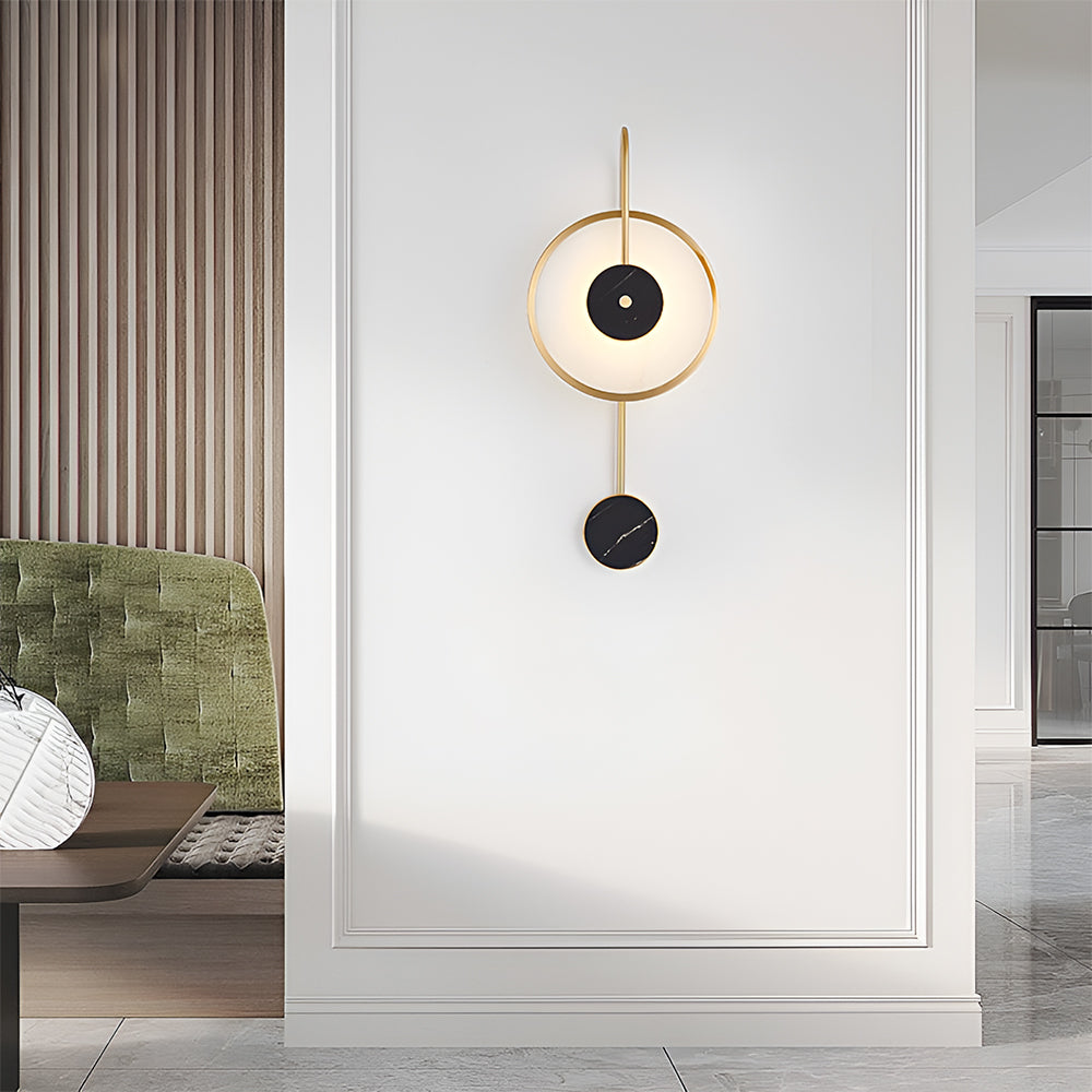 キャンディ アラバスター ウォール ランプ