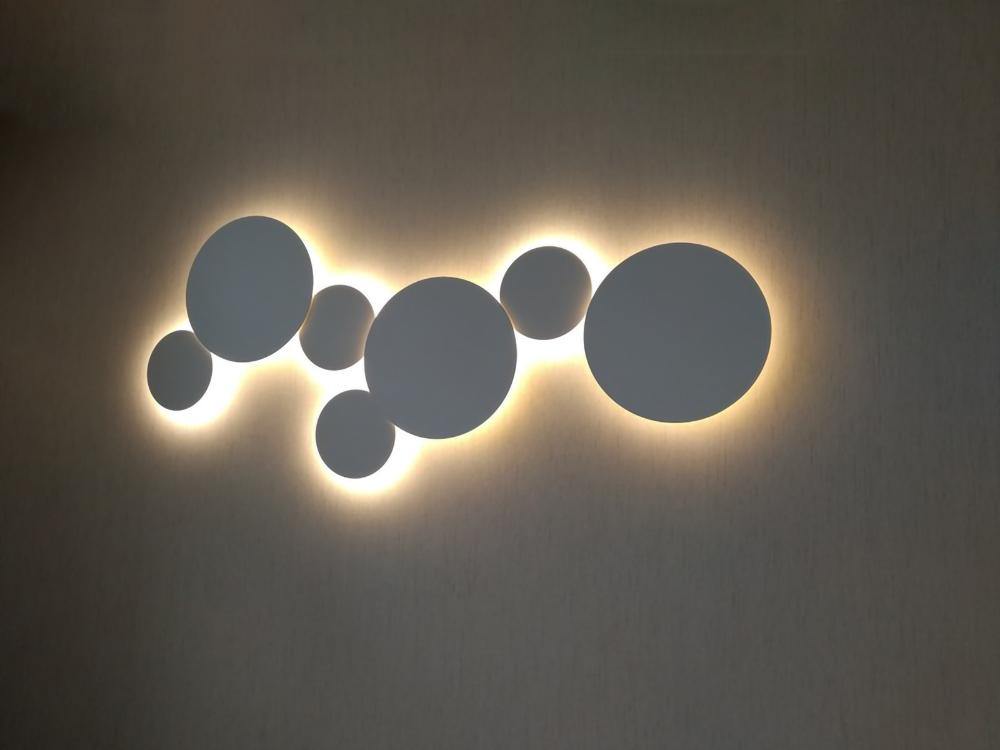 Puck Wall Art Wall Lamp