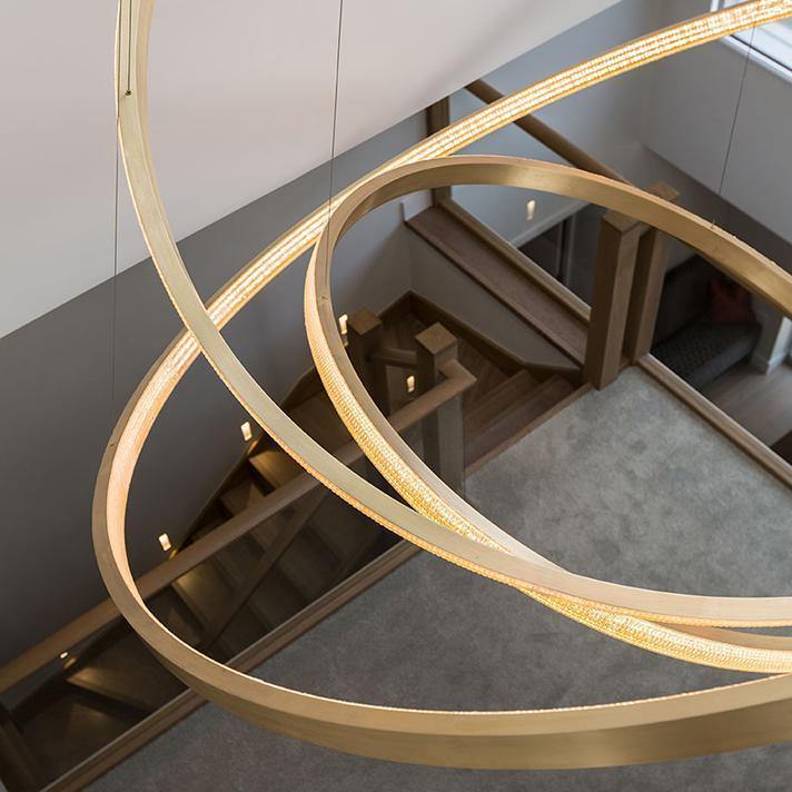 ロホヤのゴールドシャンデリア