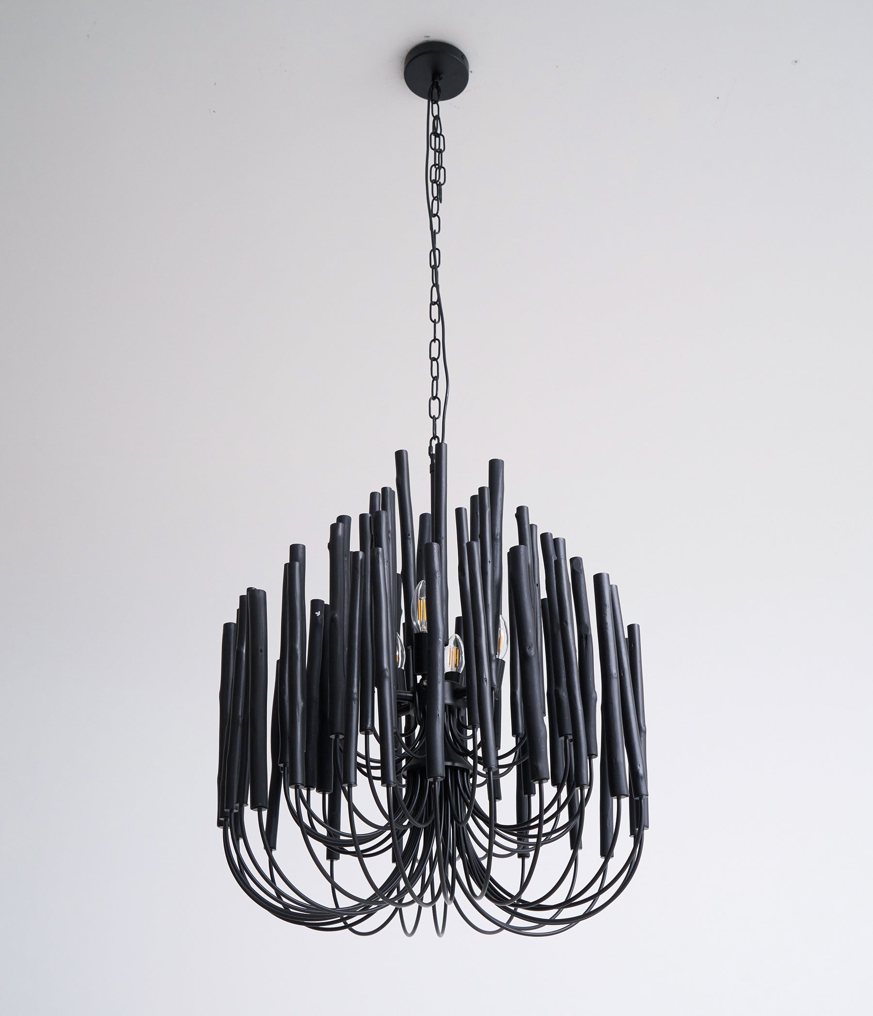 Sparse Wooden stick Chandelier