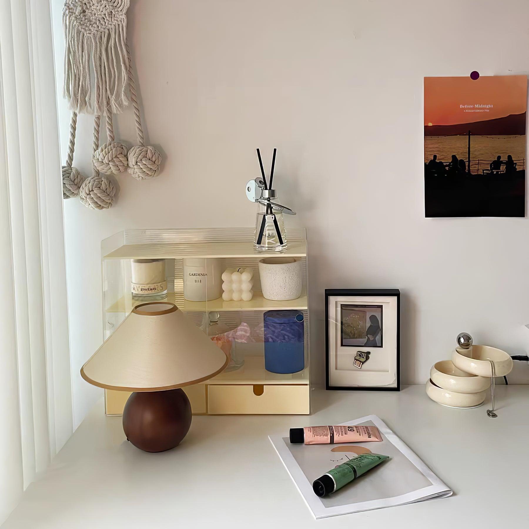 Cankut Wood Table Lamp