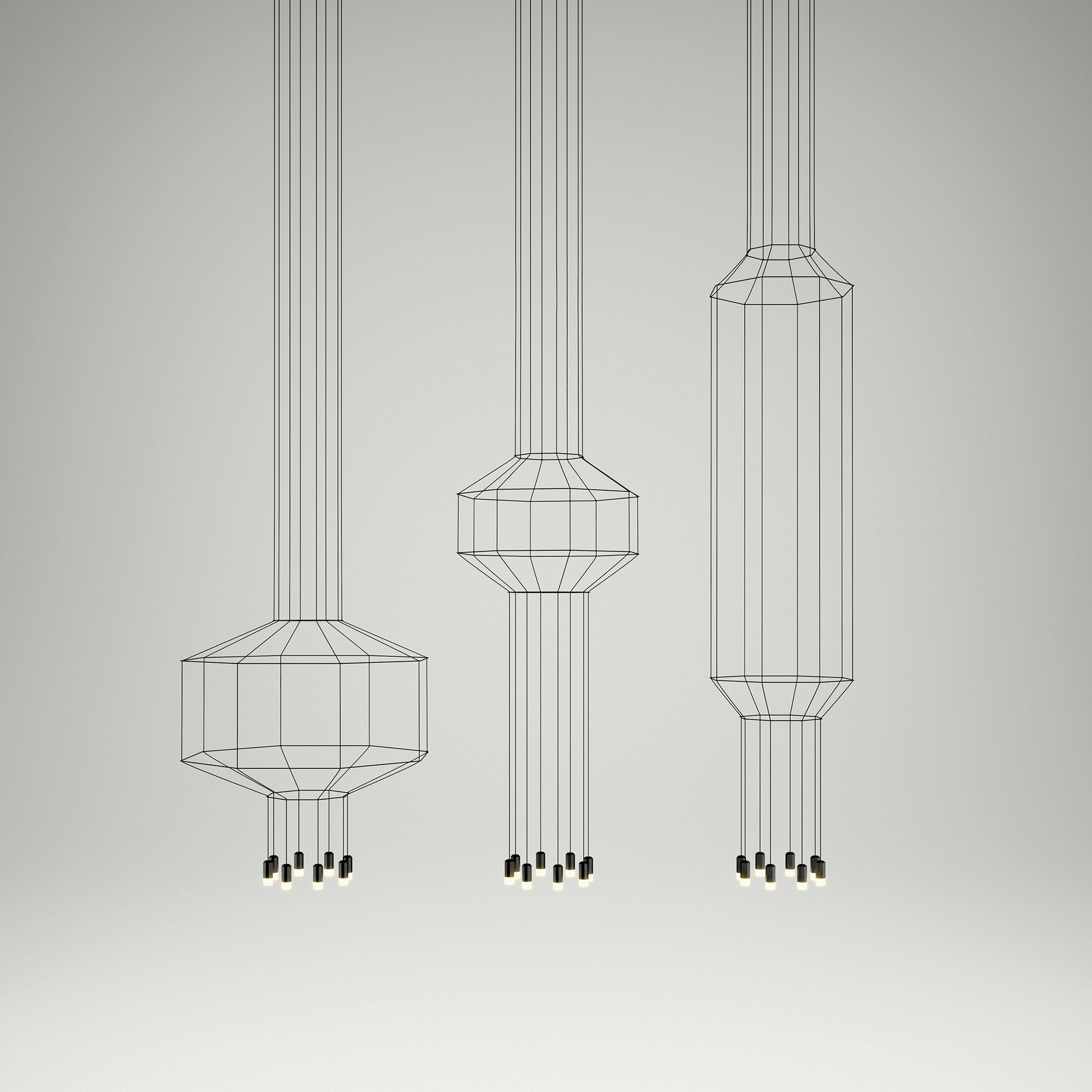 Lines 3D Hanging Lamp