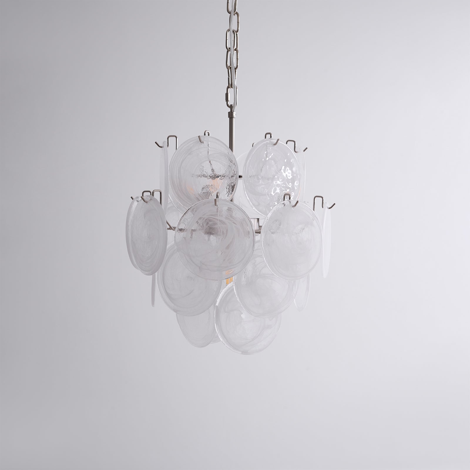 Loire Valley Glass Chandelier