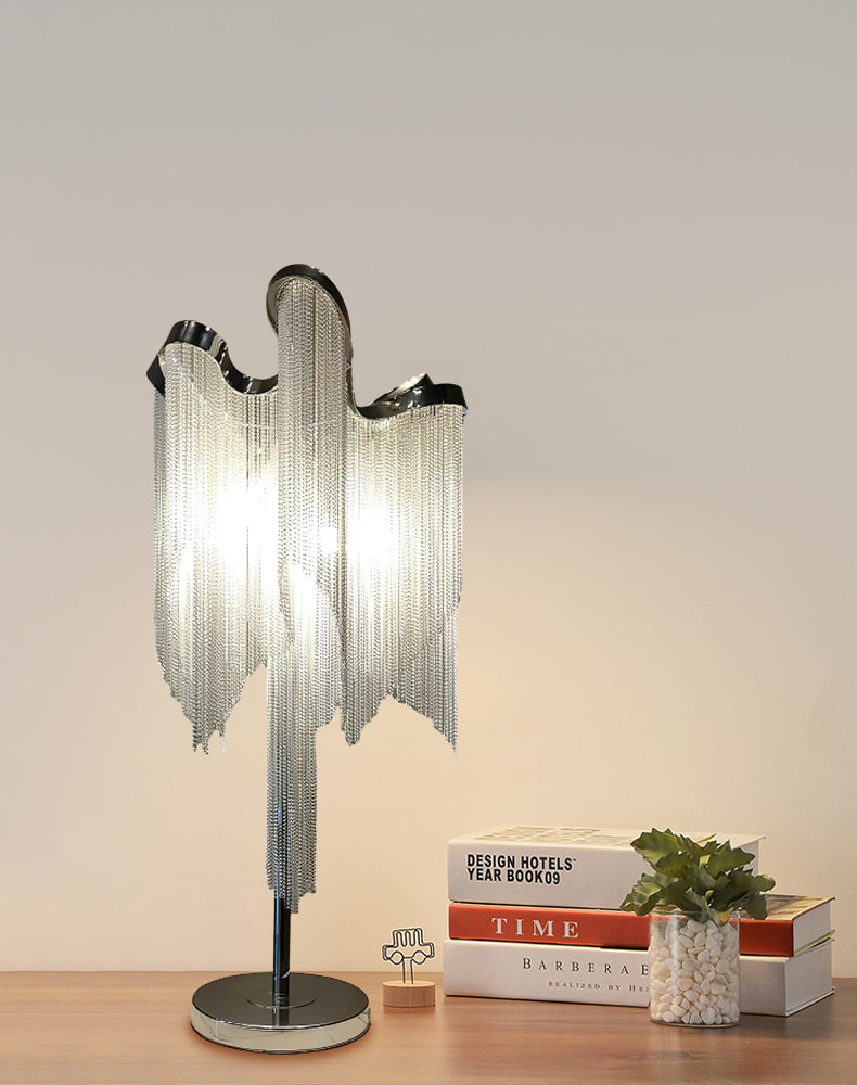 ポストモダン シンプル タッセル テーブルランプ