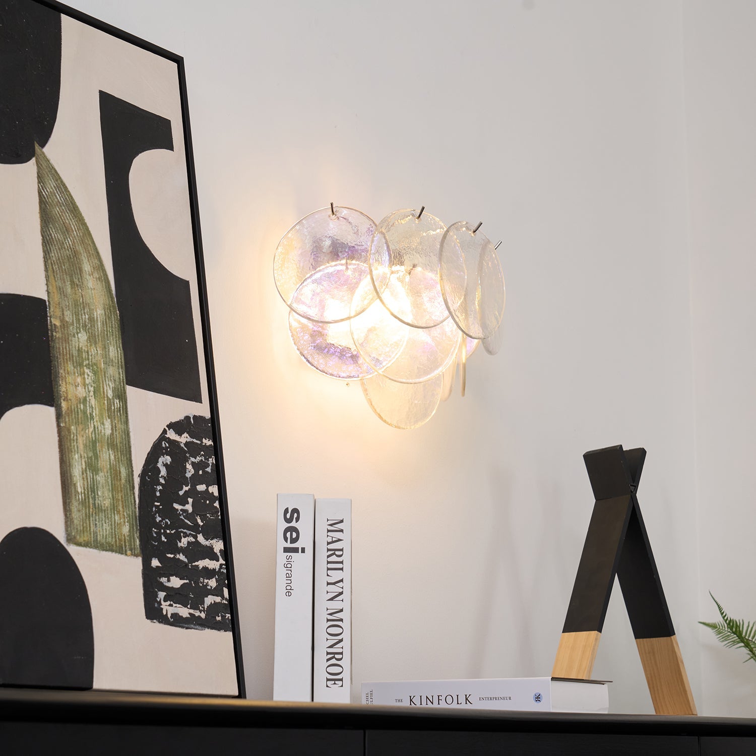 Lunaria Disc Wall Lamp