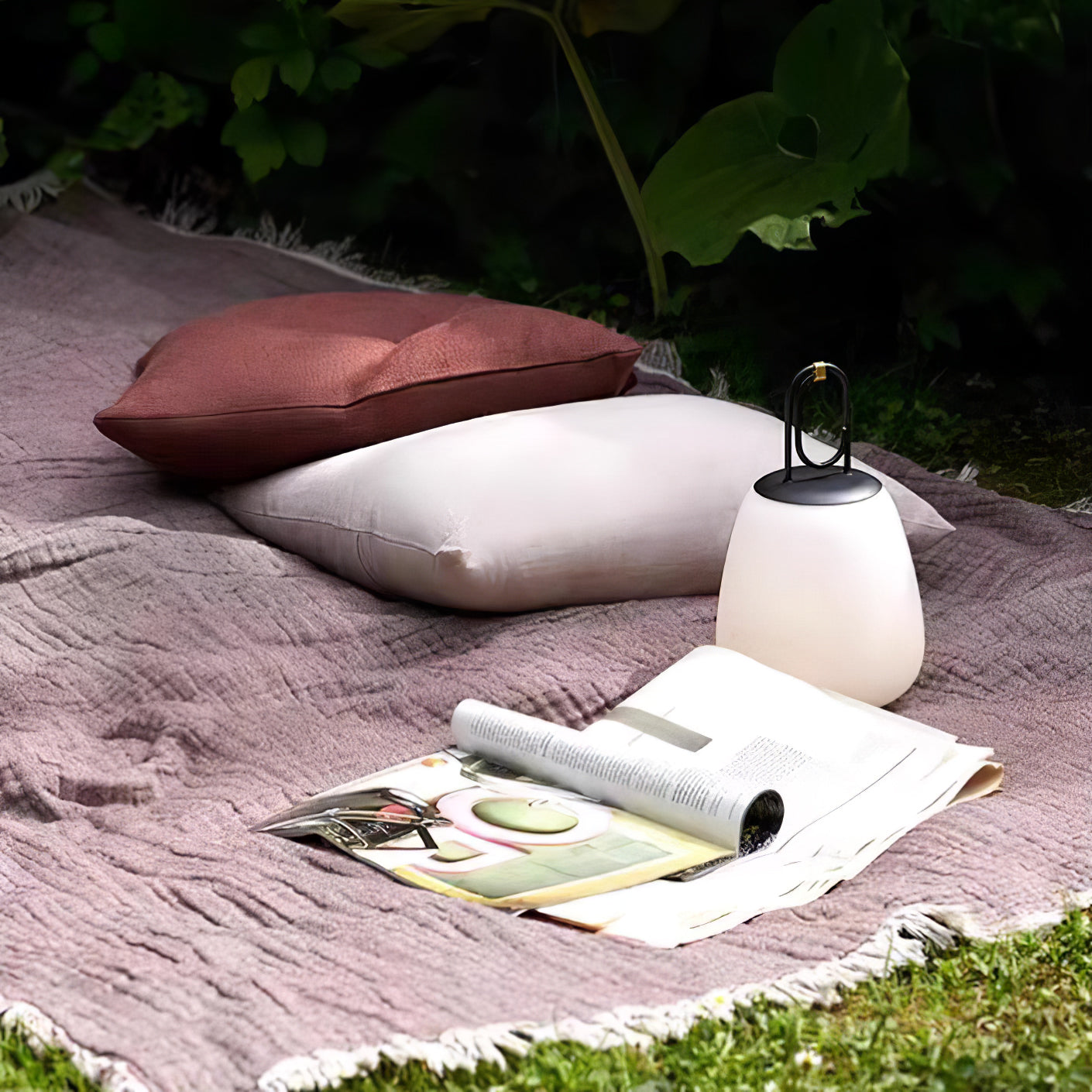 ポータブルランタン バッテリー内蔵テーブルランプ