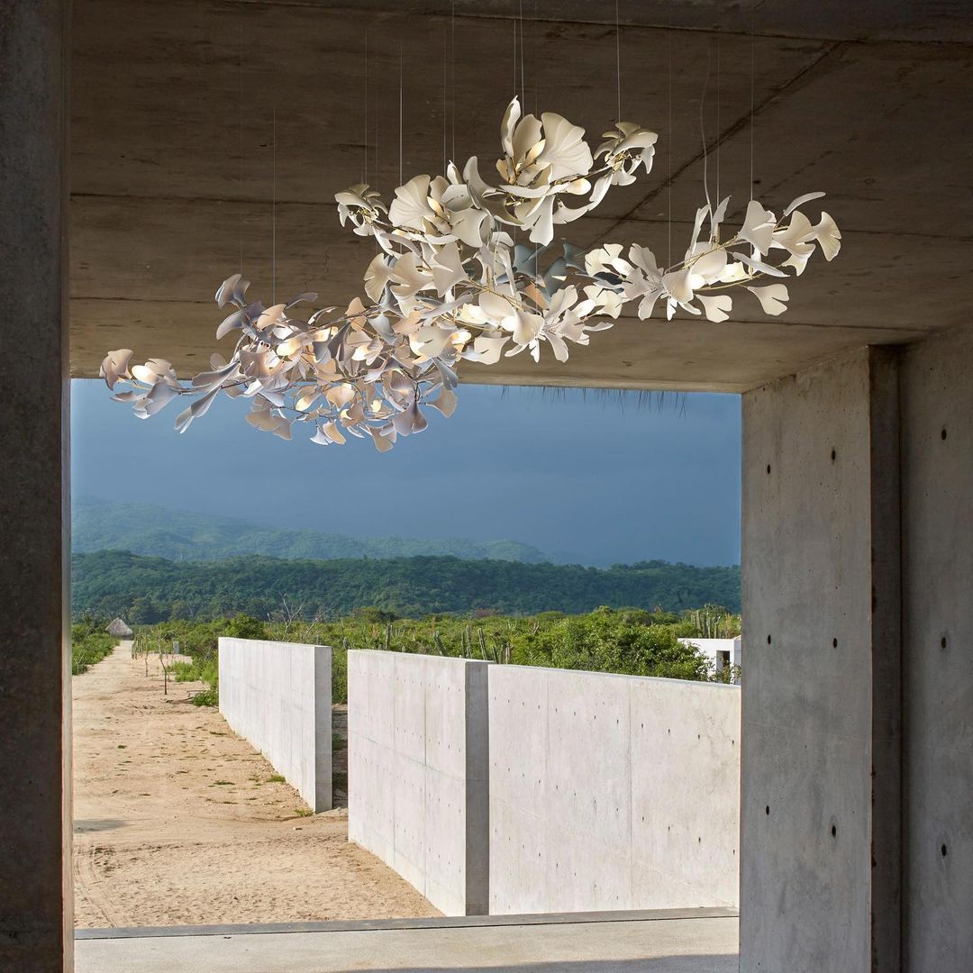 Gingko Chandelier B