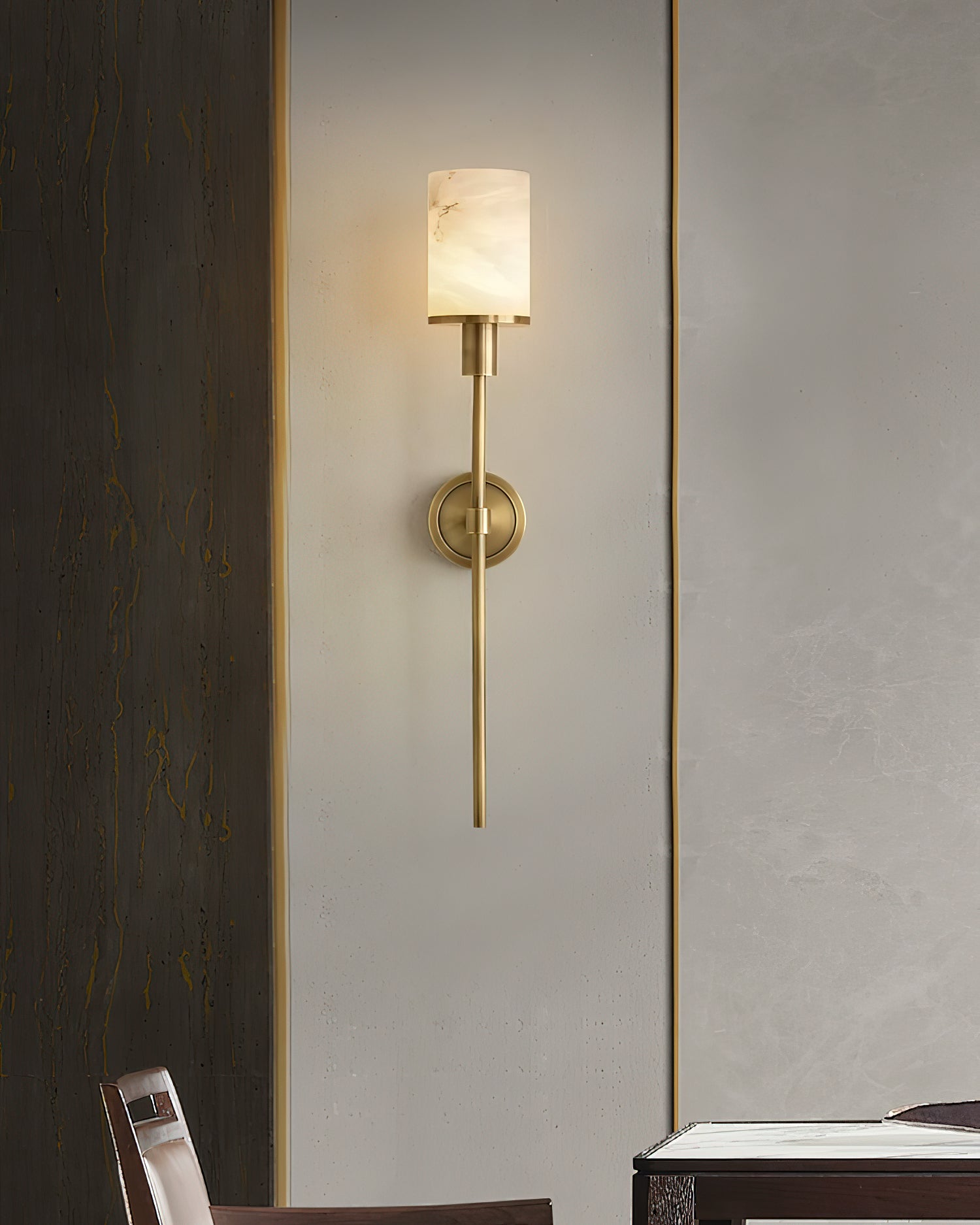 Abażurowy Wall Lamp