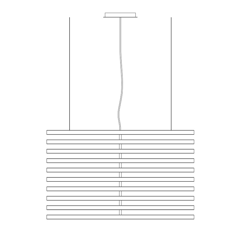 ピアノキー ブラックシャンデリア