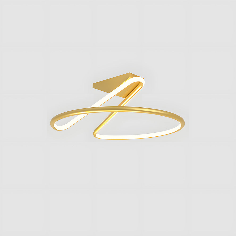 クリエイティブな個性を演出する寝室用LEDシーリングライト