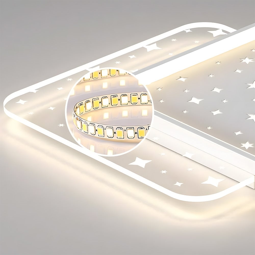 モダンミニマリスト多形アクリル寝室天井ランプ